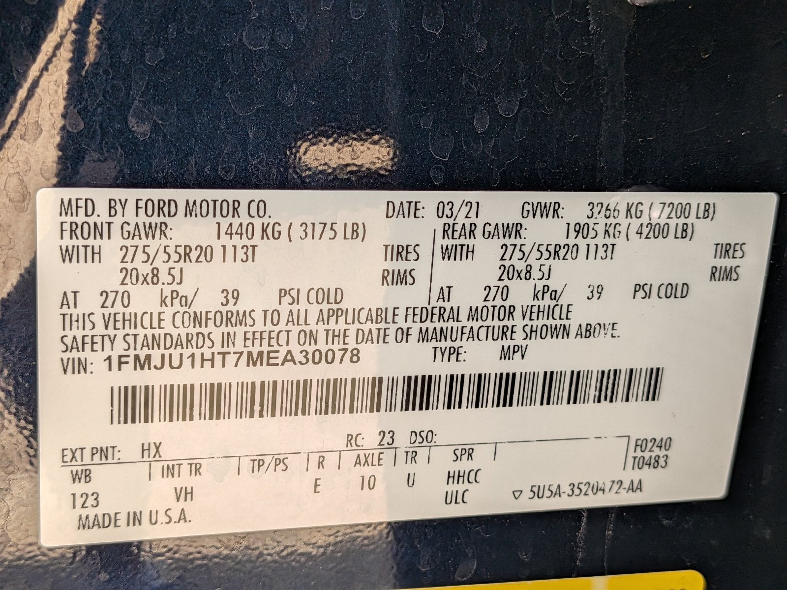 2021 Ford Expedition XLT