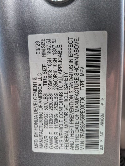 2023 Honda CR-V Hybrid Sport