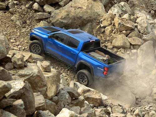 2024 Chevrolet Colorado off-roading