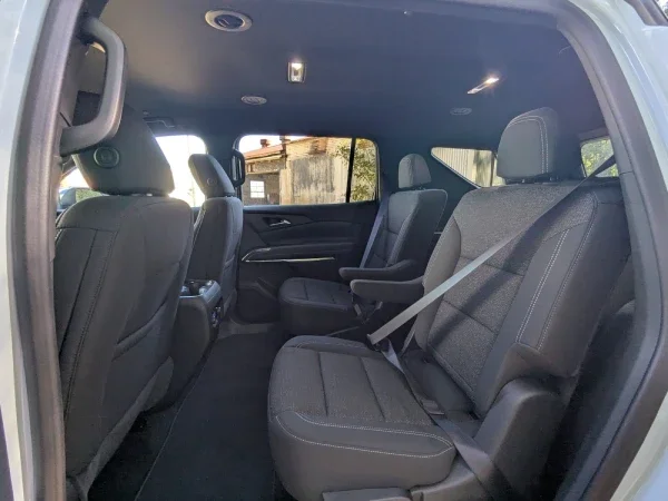 2026 Chevrolet Traverse Seating capacity