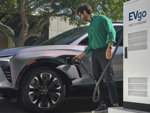 2024 Chevrolet Blazer EV charging