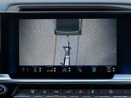 2025 Chevrolet Silverado HD rear camera view