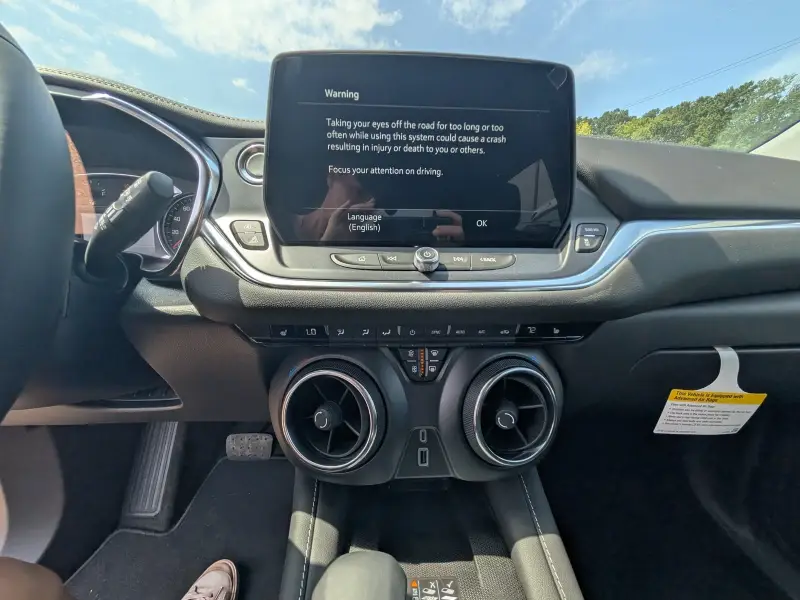 2026 Chevrolet Blazer Dashboard